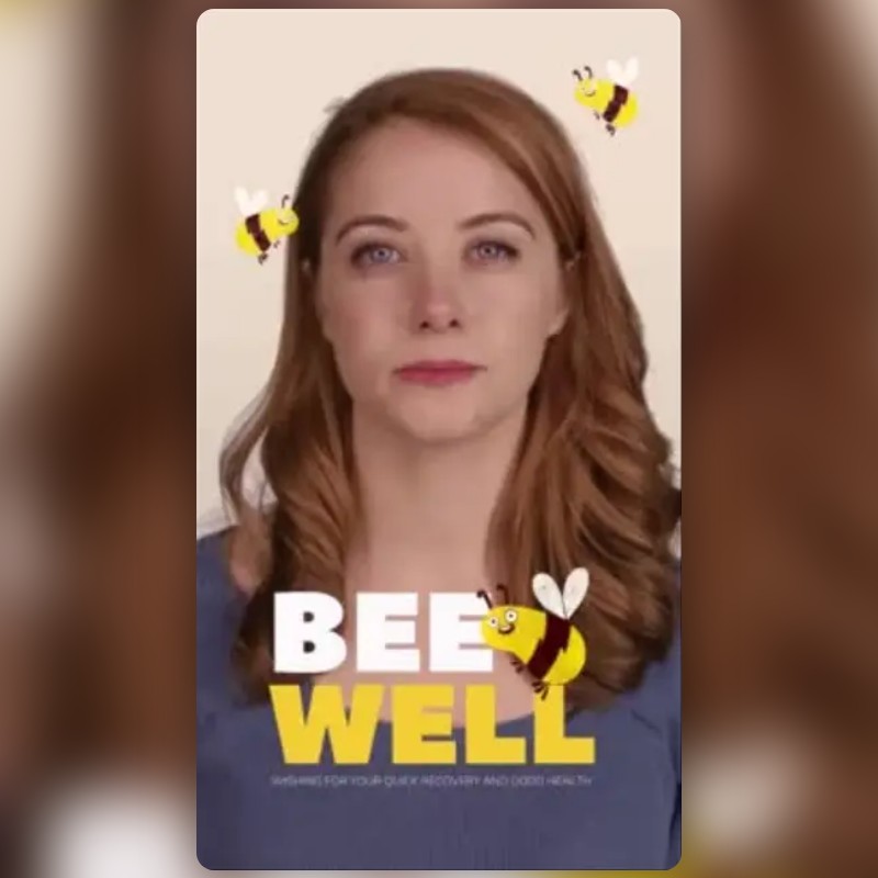 Bee Well Lens by Under 25 Manan Snapchat Lenses and Filters