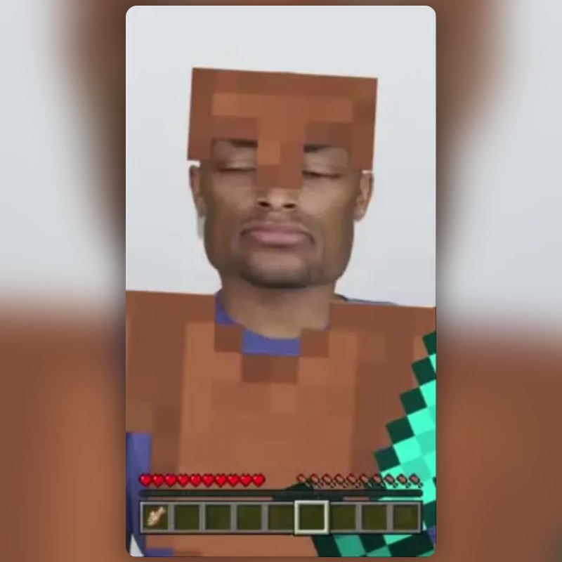 Minecraft Raw Cod Filter by Gab | Snapchat Lenses