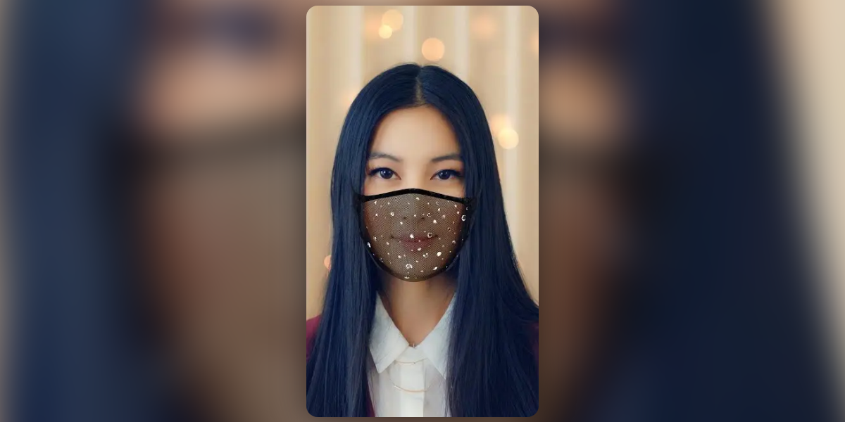 Lace Mask by Snapchat