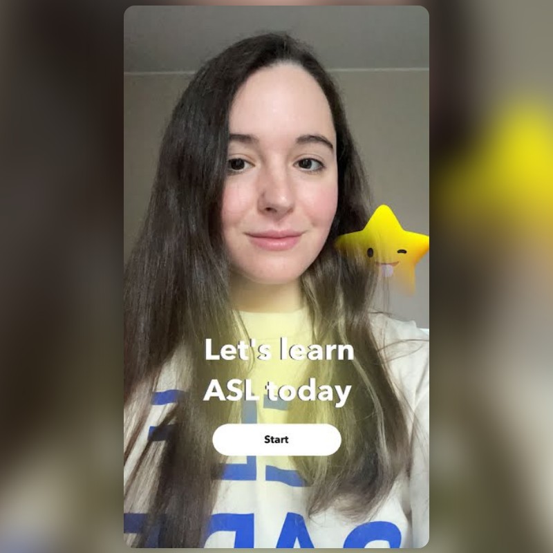 ASL Alphabet Lens By Snapchat Snapchat Lenses And Filters   Square 