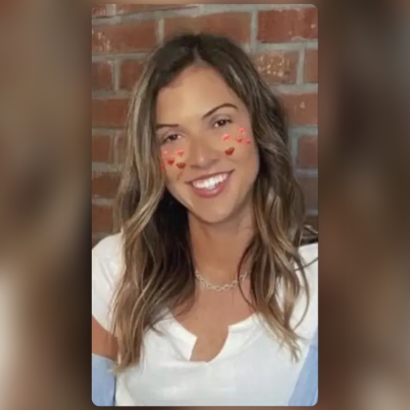 heart cheeks Lens by Jilłian ⚡️ Snapchat Lenses and Filters