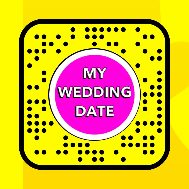 MY WEDDING DATE Lens by Slide Up App😂💕 Snapchat Lenses and Filters
