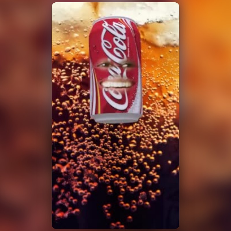 Coca Cola Lens by Malachi Snapchat Lenses and Filters