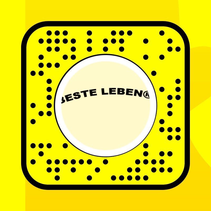 เลนส์ Beste Leben สร้างโดย G เลนส์และฟิลเตอร์ Snapchat