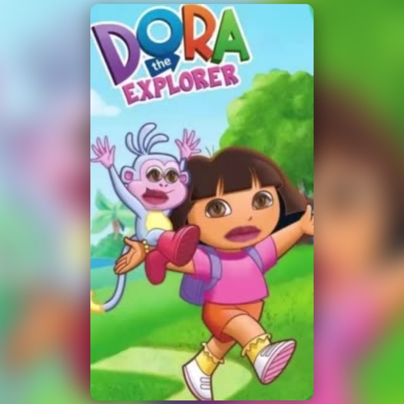 Dora the Explorer Lens by Sahda Ardelia - Snapchat Lenses and Filters