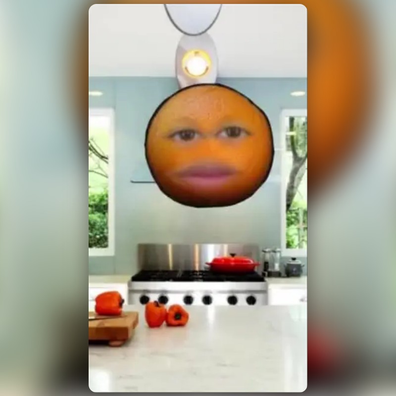 Annoying Orange Filter by Snapchat | Snapchat Lenses