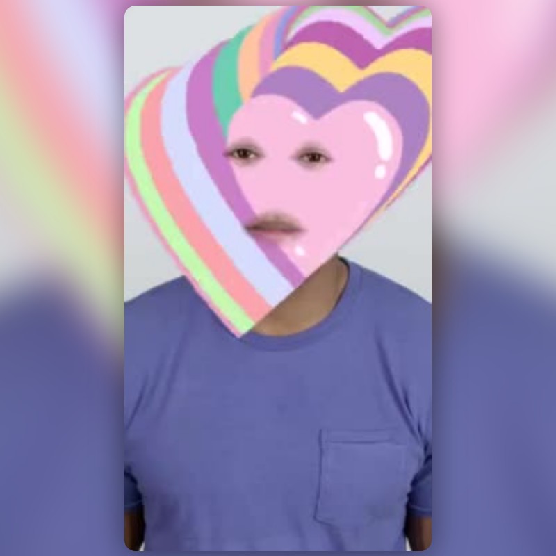 Love heart Lens by Mar - Snapchat Lenses and Filters