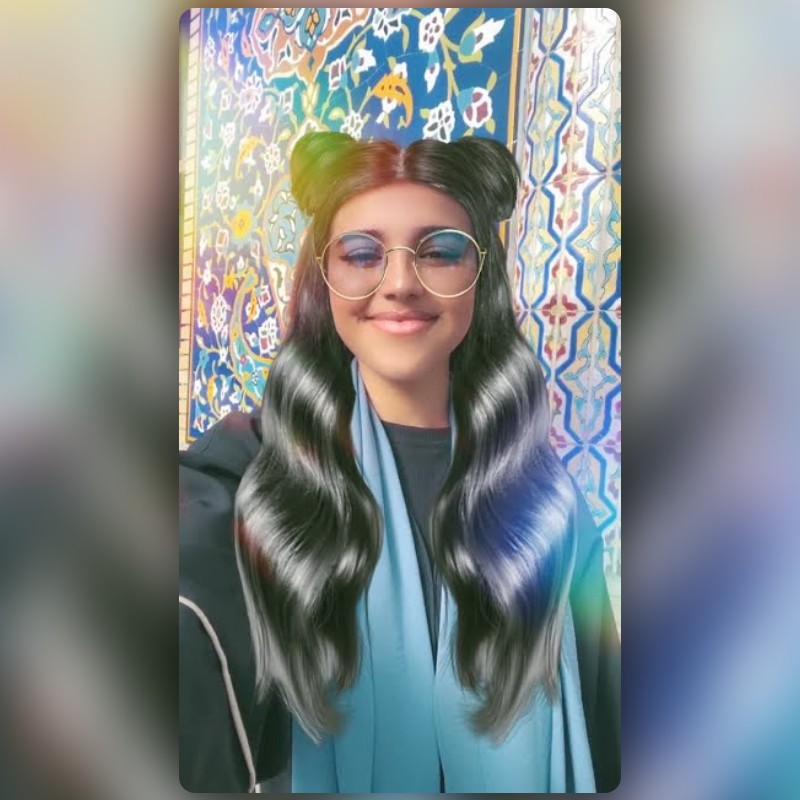 Silver Hairstyle Lens By Snapchat - Snapchat Lenses And Filters