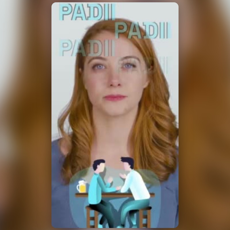 Snapchatが作成したPadiiフィルター | Snapchatレンズ