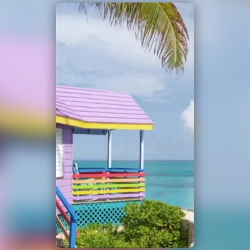 bahamas Lens by Dimelo Snapchat Lenses and Filters