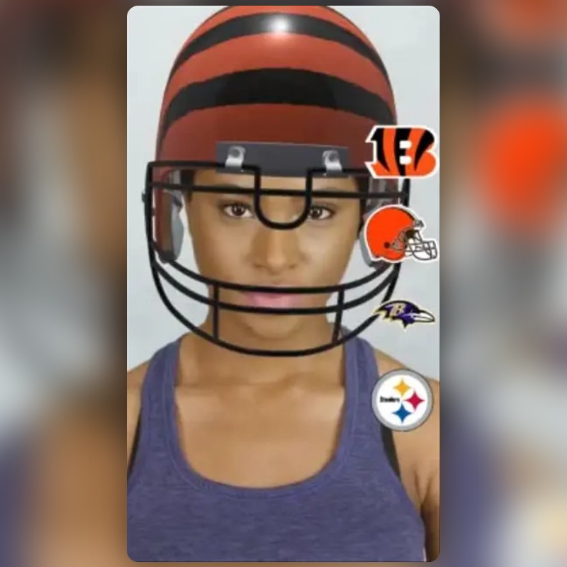NFL AFC North Lens by Spinning Rock Snapchat Lenses and Filters