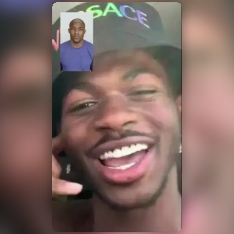 Facetime Lil Nas X Lens by Nortendo Snapchat Lenses and Filters