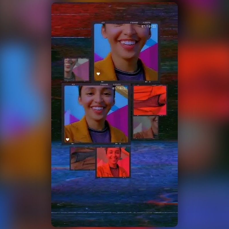 由 Snapchat 創作的 Multi Angle Frame 濾鏡 | Snapchat 特效鏡頭