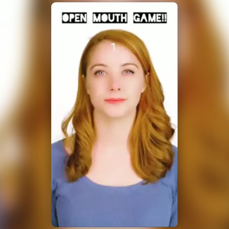 Open Mouth Game Lens by sudin_naik Snapchat Lenses and Filters