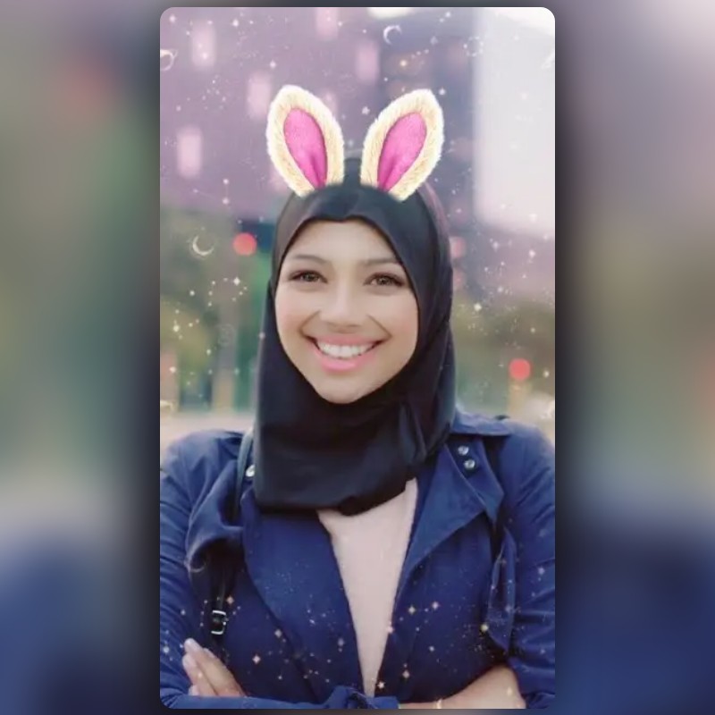 Pink Rabbit Lens by Snapchat - Snapchat Lenses and Filters