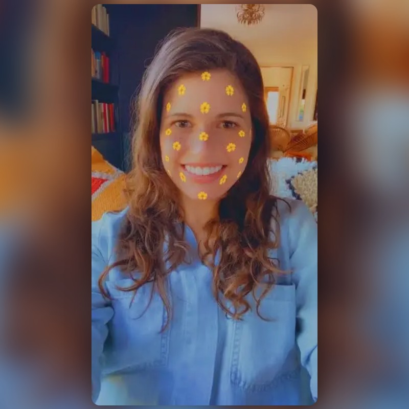 Flower Face 🌼 Lens by Snapchat Snapchat Lenses and Filters