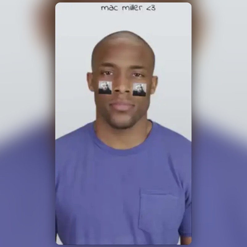Mac Miller Lens by Snapchat Lenses and Filters