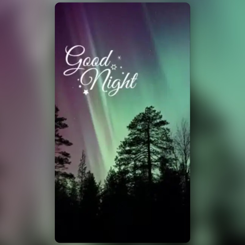 Night Filter Lens by DRAMA QUEEN Snapchat Lenses and Filters