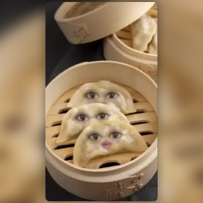 Korean Mandu Lens by Jennifer Natania Snapchat Lenses and Filters