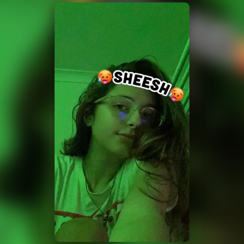 sheesh Lens by gio🐍 Snapchat Lenses and Filters
