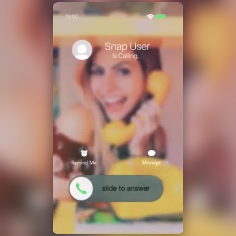 Calling Streaks V2 Lens by DK 🕊️ Snapchat Lenses and Filters
