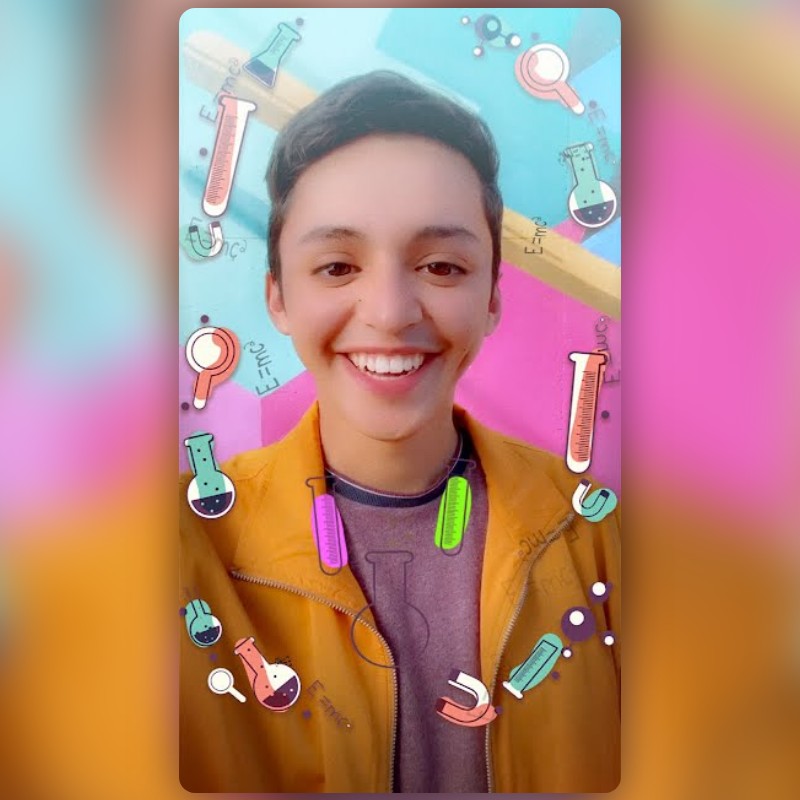 Snapchatが作成したTest-tubes Frameフィルター | Snapchatレンズ