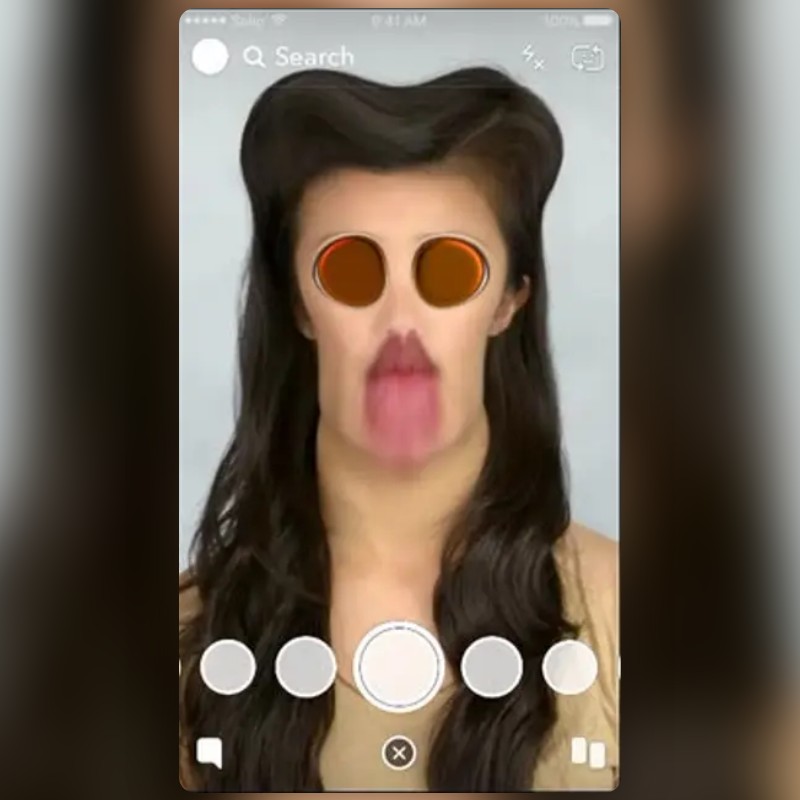 Scary demon Lens by Guillaume Snapchat Lenses and Filters