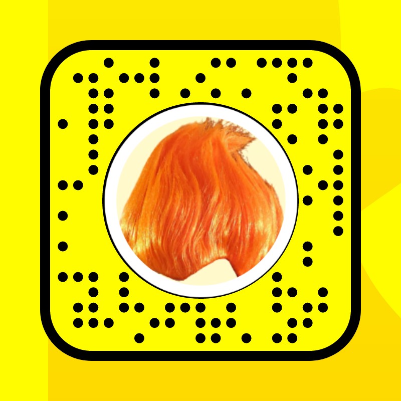 Orange Hair Lens by Curt Ziegler - Snapchat Lenses and Filters
