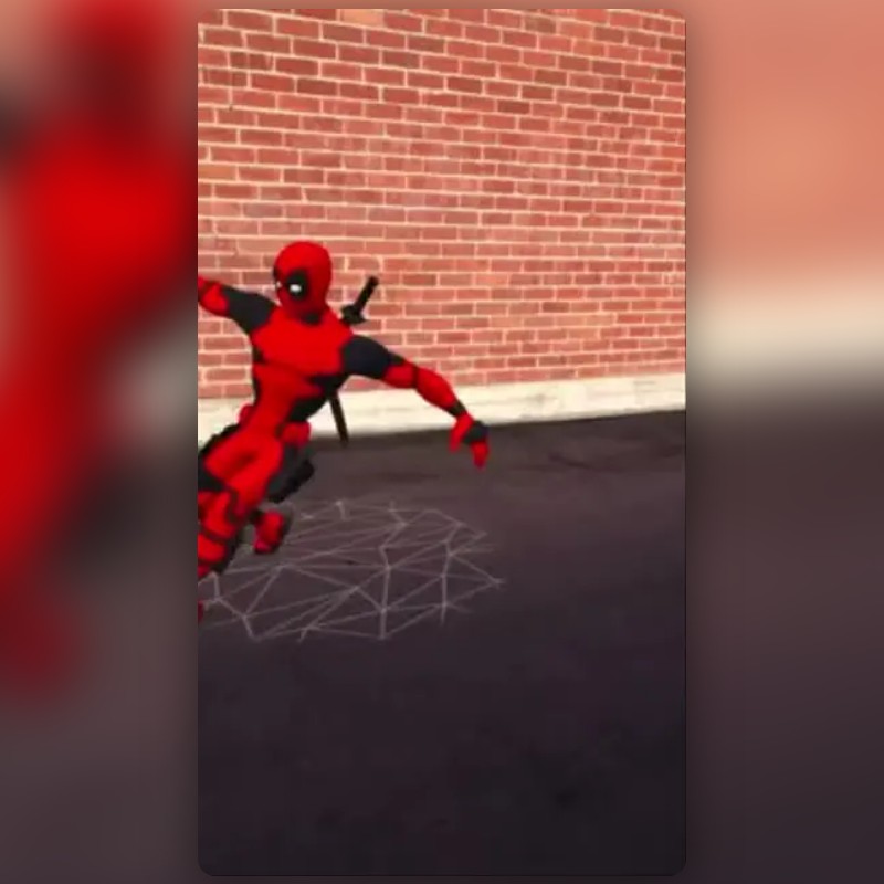 DEADPOOL Lens by Ricardo Juarez - Snapchat Lenses and Filters