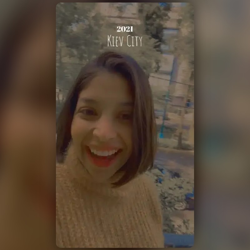 Snapchatが作成したMy Geoレンズ - Snapchatのレンズとフィルター