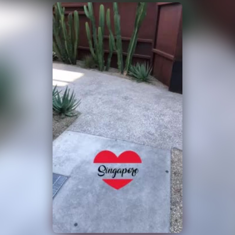 SINGAPORE LOVE Lens By Bratty Boy - Snapchat Lenses And Filters