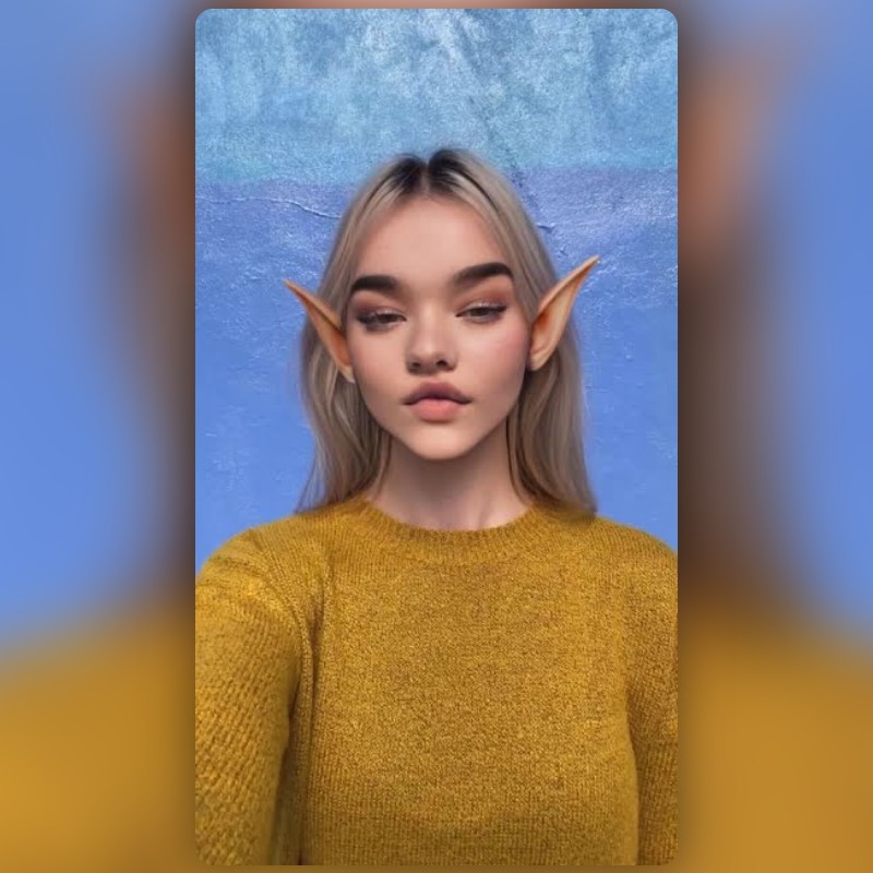 Линза Magical Elf от Snapchat ― линзы и фильтры Snapchat