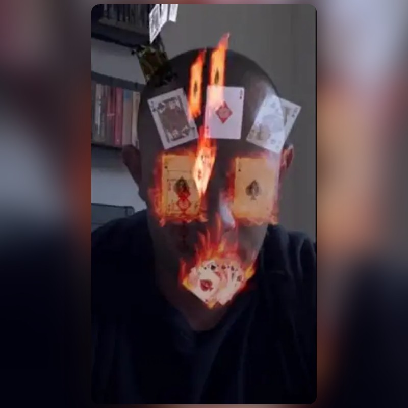 ACE OF SPADES Lens by jp pirie Snapchat Lenses and Filters