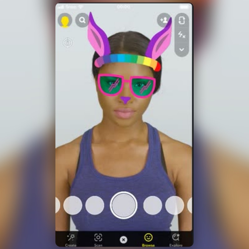 2D Objects Lens By Ömer Mehmet - Snapchat Lenses And Filters