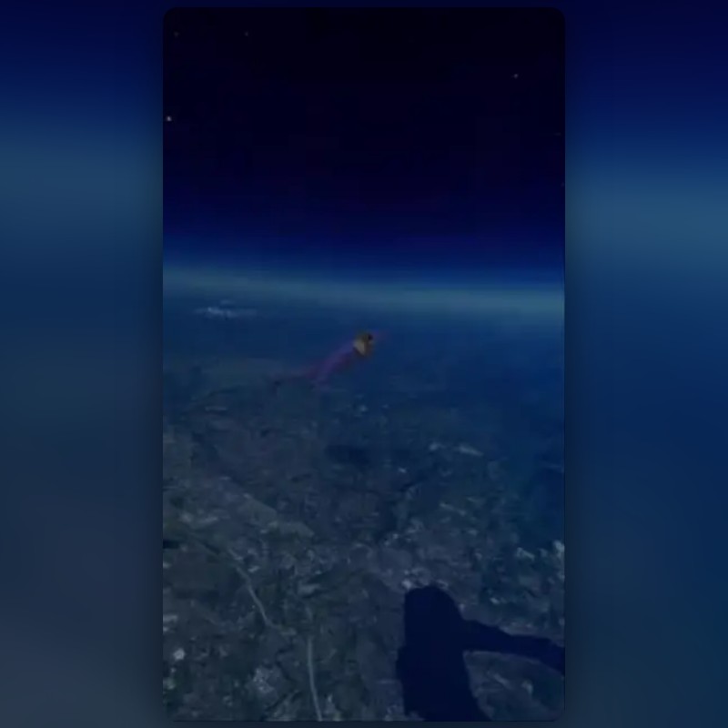 Skydiving Night Lens by Brielle Garcia Snapchat Lenses and Filters