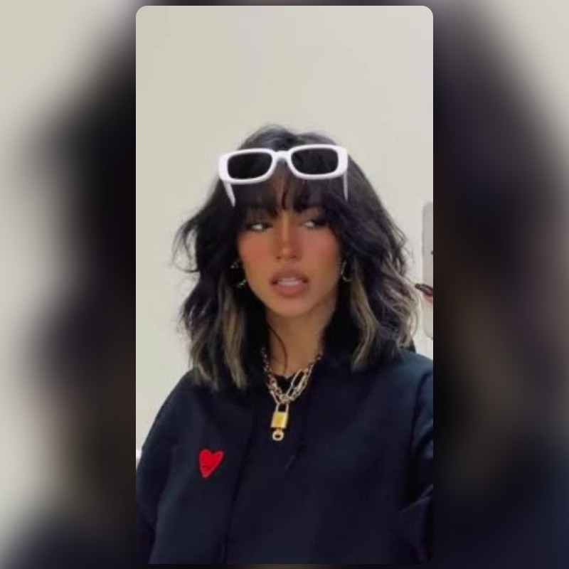 white glasses Filter by yuvi | Snapchat Lenses