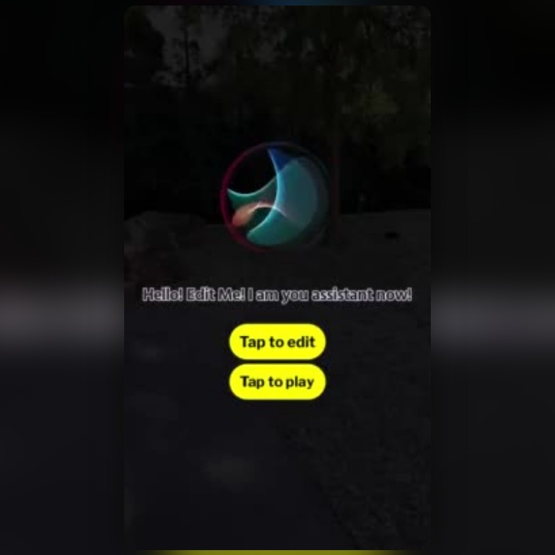 Siri Assistant Lens By Jasnoor Singh🔺 Snapchat Lenses And Filters