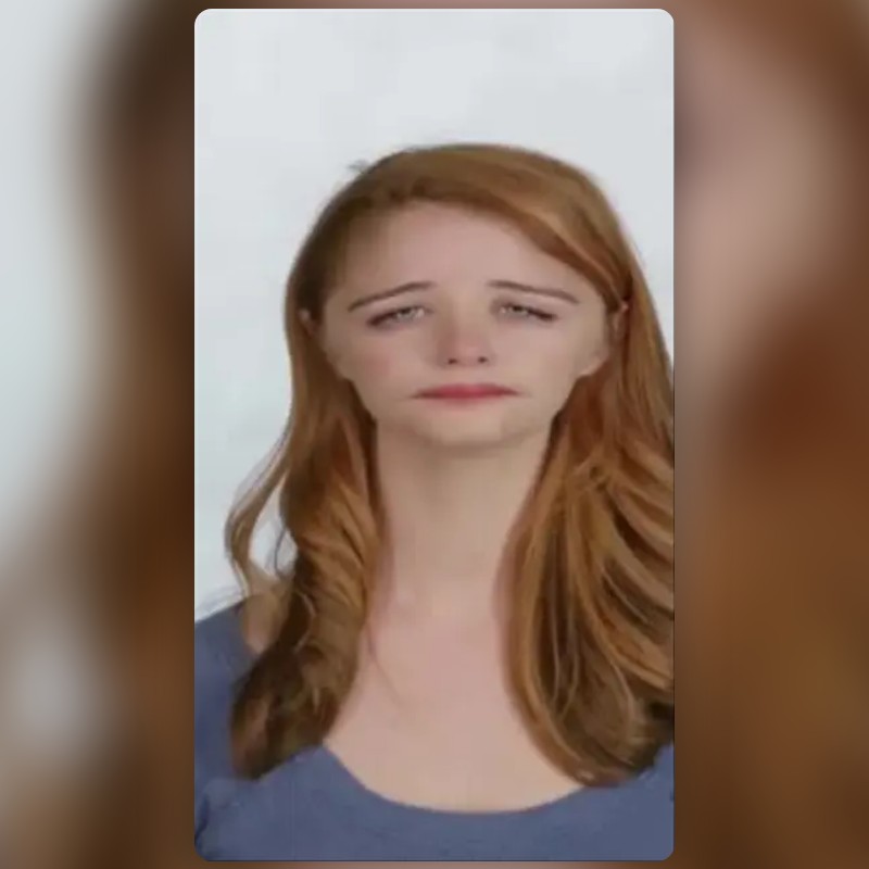 Sad Face Lens by lukasko 😏 Snapchat Lenses and Filters