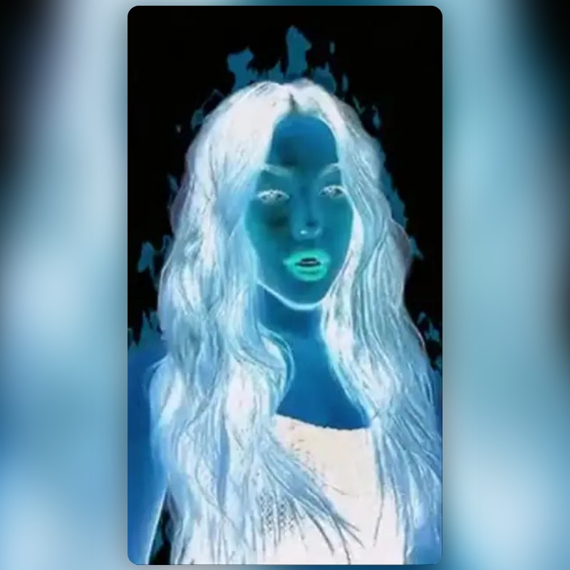 Snapchatが作成したhot flames invertフィルター | Snapchatレンズ