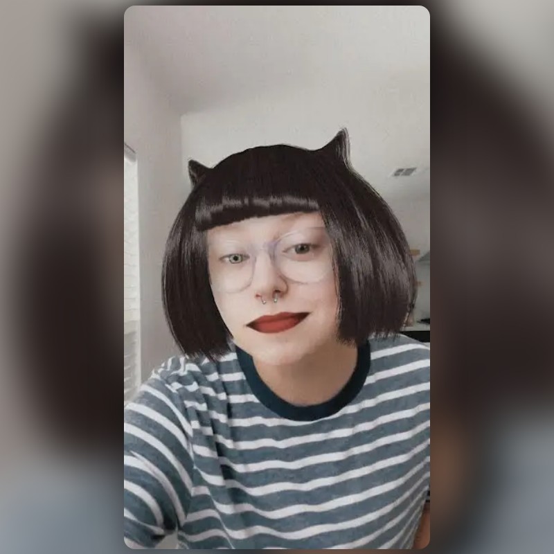 Snapchatが作成したBob and Piercingフィルター | Snapchatレンズ