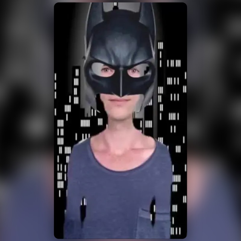 Batman Filter Batman Lens by Christian Dragon - Snapchat Lenses and Filters