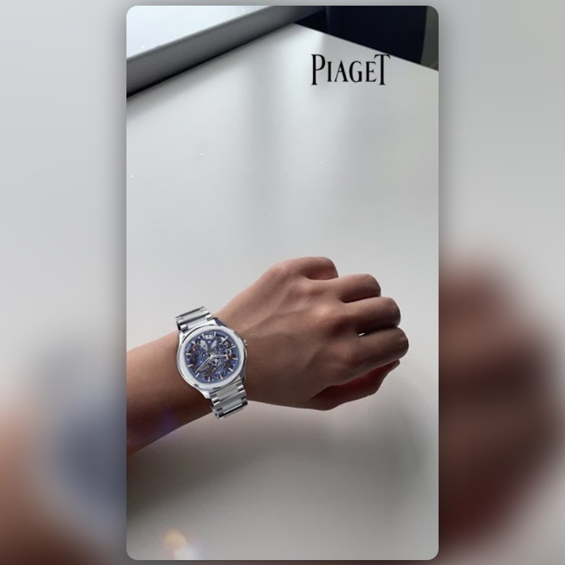 Piaget Watch Lens by Snapchat Snapchat Lenses and Filters