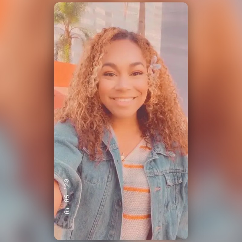 Peach Filter Lens by Snapchat Snapchat Lenses and Filters