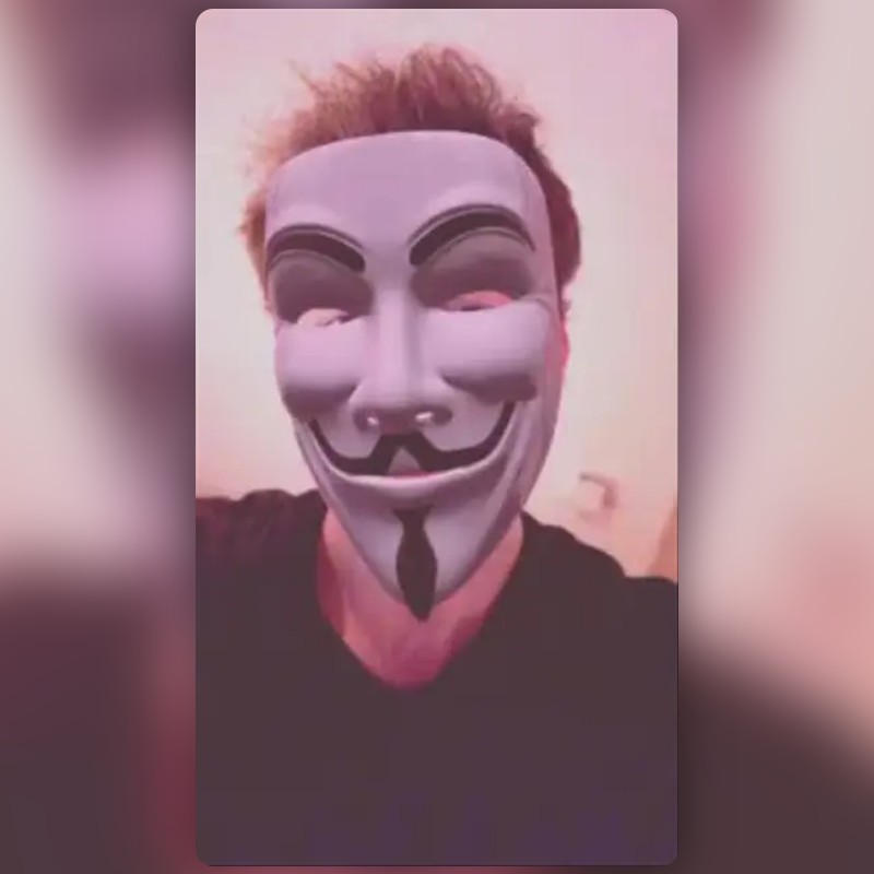 Anonymous Lens by Iggy Pacanowski Snapchat Lenses and Filters