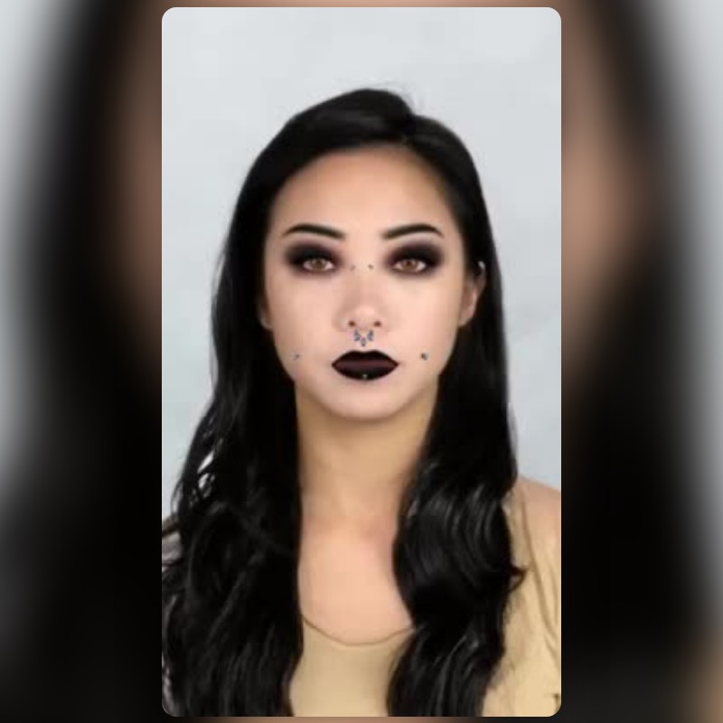Goth Lens by Dennis Reep - Snapchat Lenses and Filters
