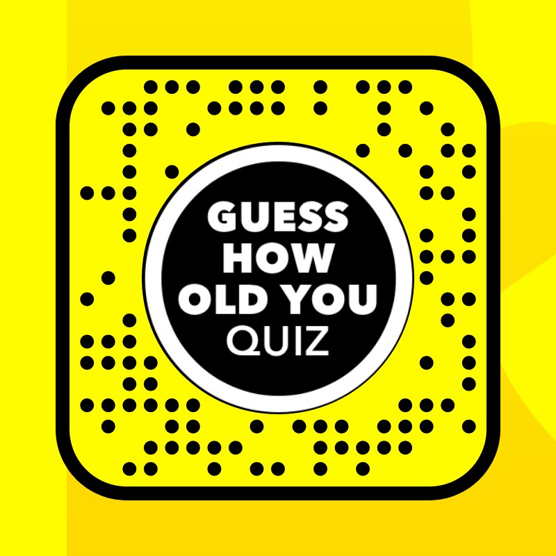 GUESS HOW OLD YOU Lens by Slide Up App😂💕 Snapchat Lenses and Filters