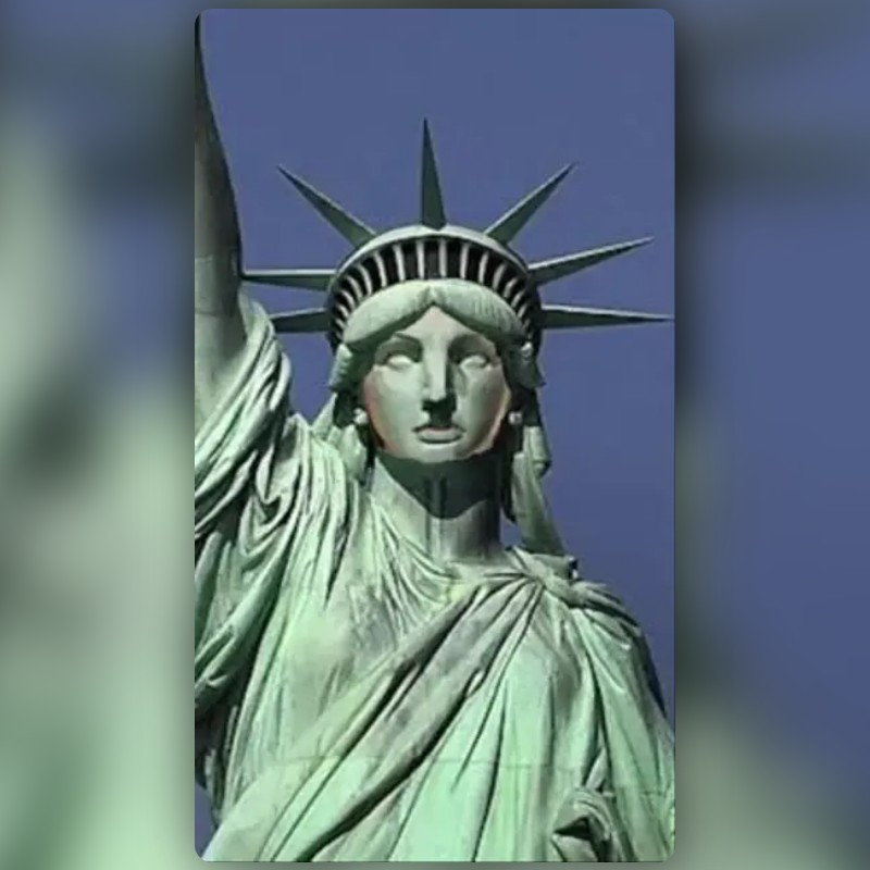 Statue of Liberty Lens by Rick Gray Snapchat Lenses and Filters