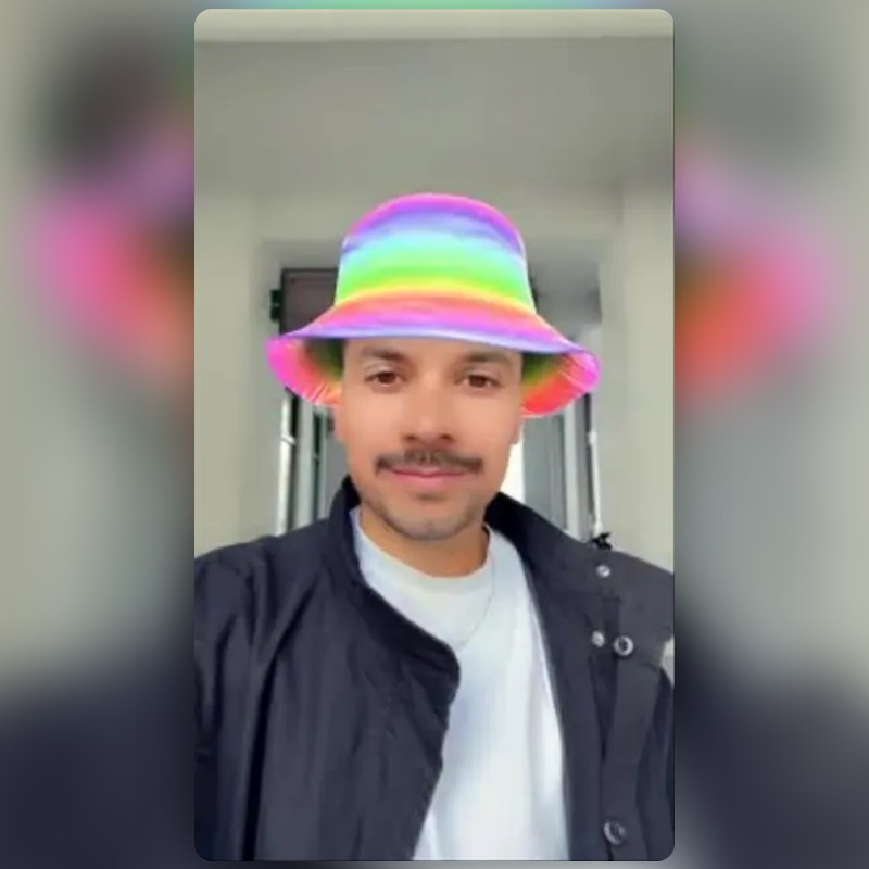 Bucket Hats Lens by Allan Berger Snapchat Lenses and Filters