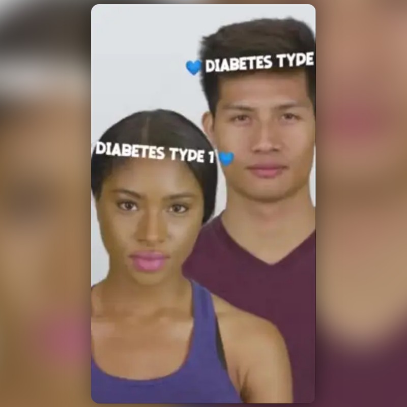 diabetes type 1 Lens by Emma Marie Snapchat Lenses and Filters