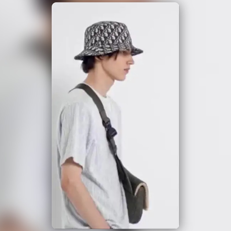 Dior Bucket Hat Lens by Dior Snapchat Lenses and Filters